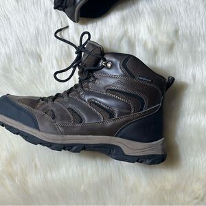 Eddie Bauer Brown and Black Boots for Outdoor Adventures
